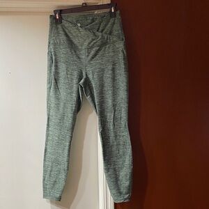 All in Motion Heathered Green Leggings